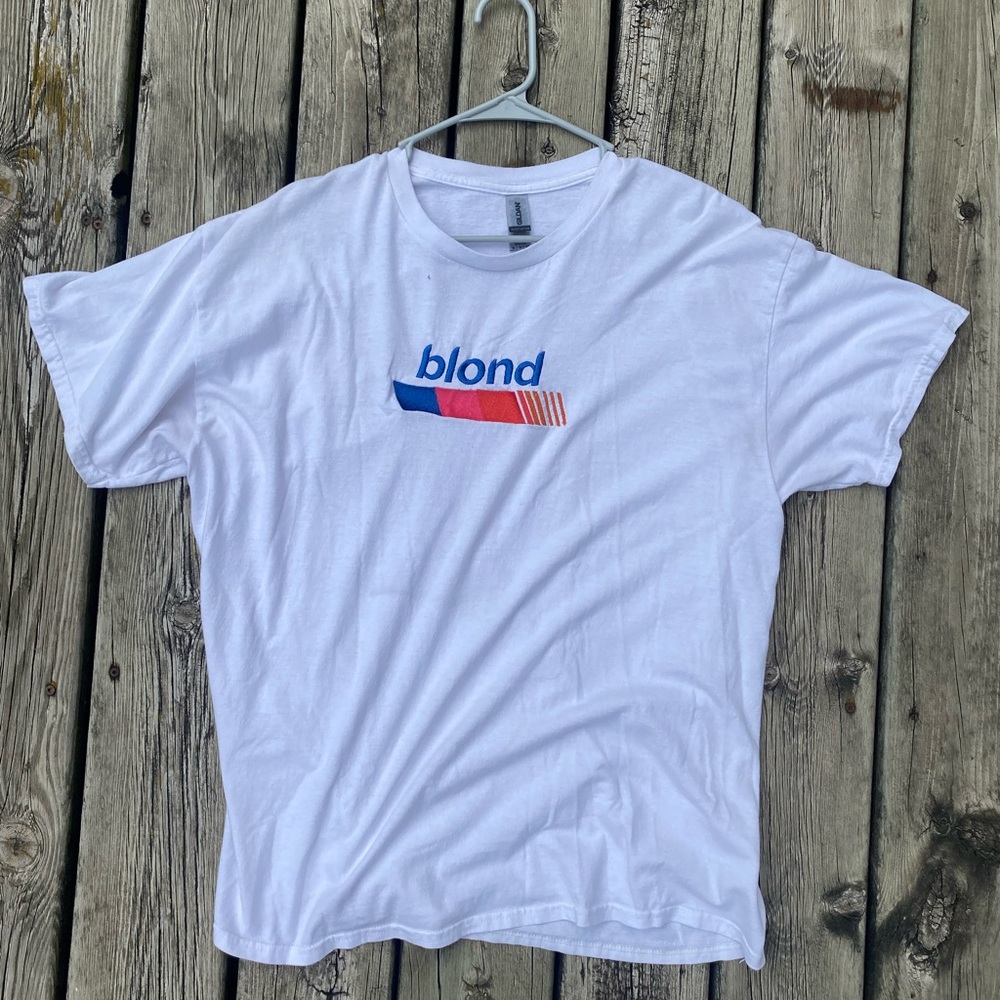 Frank Ocean Blond White Tee